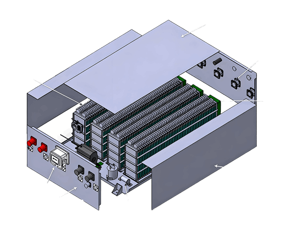 MID-VOLTAGE SERIES (200–600V)| Custom Packs for eVTOL