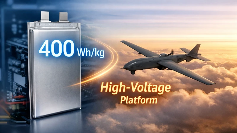 400 Wh/kg Battery Discharge Curve at 3.85V High Voltage Platform 400 Wh/kg Battery Discharge Curve at 3.85V High Voltage Platform
