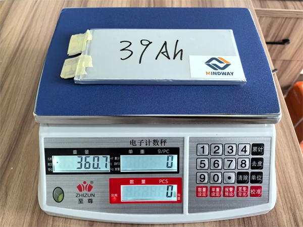 400Wh/kg high density battery Wh/kg